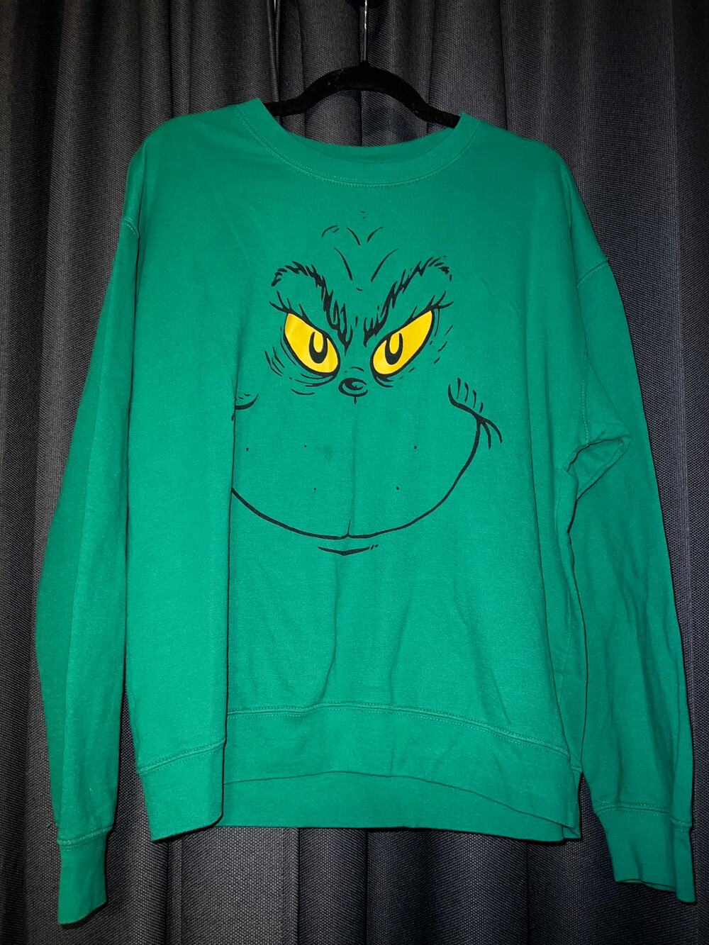 Ugly Christmas Sweater Xmas Sweatshirt Crewneck Size XL Grinch